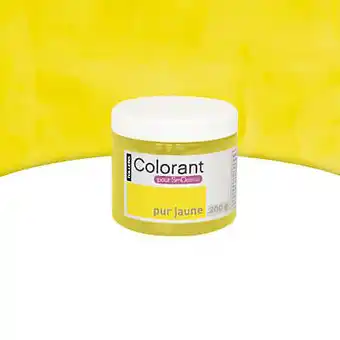 Castorama Colorant peinture décorative smoothie pur jaune 200g offre