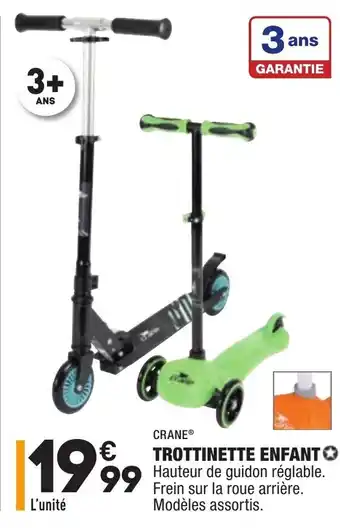 ALDI Trotinette Enfant offre