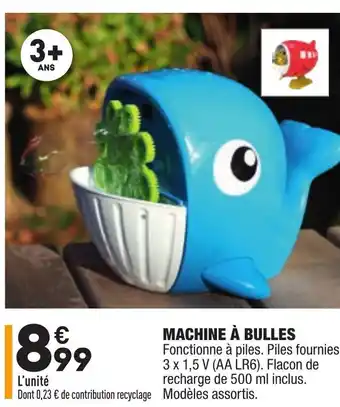 Machine Ă Bulles