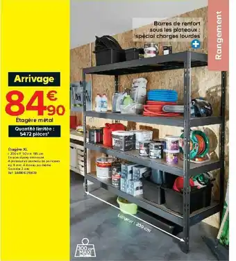 Castorama Étagère XL offre