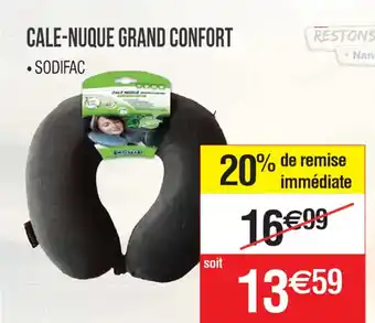 Cora x Carrefour CALE-NUQUE GRAND CONFORT •SODIFAC offre