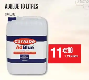 Cora x Carrefour CARLUBE ADBLUE 10 LITRES offre