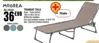 La Foir'Fouille TRANSAT TULA offre
