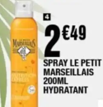 La Foir'Fouille SPRAY LE PETIT MARSEILLAIS 200ML HYDRATANT offre