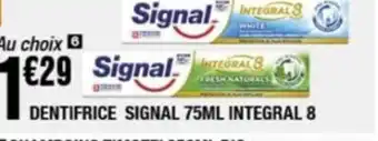DENTIFRICE SIGNAL 75ML INTEGRAL 8
