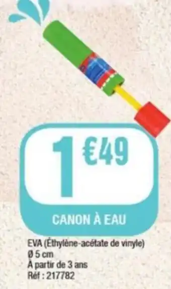 La Foir'Fouille CANON À EAU offre