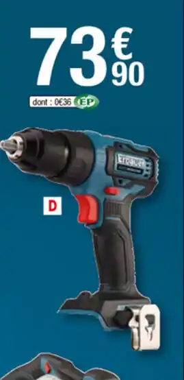 Brico Dépôt Perceuse/visseuse 18 v offre