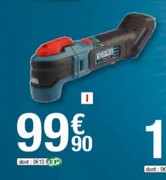 Brico Dépôt Outil multifonction 18 v offre