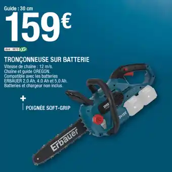 Brico Dépôt Tronçonneuse sur batterie offre