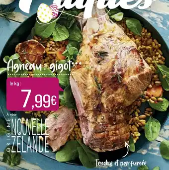 Match Agneau : gigot offre