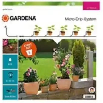 E.Leclerc Brico Gardena kit d'arrosage goutte-à- goutte pour plantes en pot s offre
