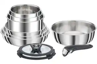 Seb compact inox set 10 piĂšces