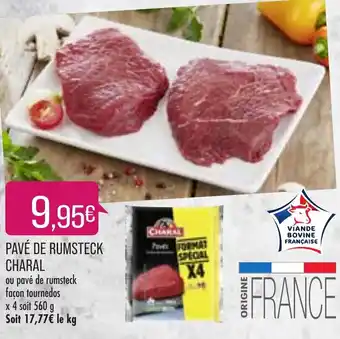Match Pavé de Rumsteck Charal offre