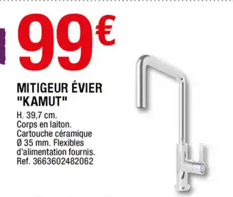 Brico Dépôt Mitigeur évier "kamut" offre