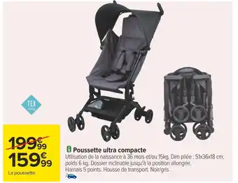 Tex baby poussette ultra compacte