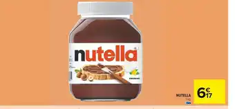 Carrefour Market Nutella nutella offre