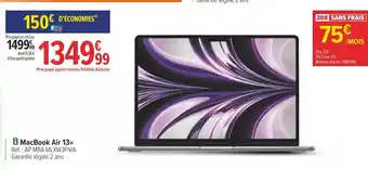 Carrefour Apple macbook air 13 offre