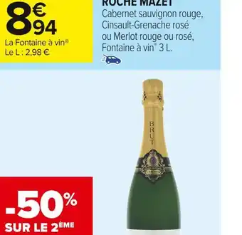 Carrefour Market Roche mazet roche mazet offre