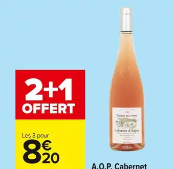 Carrefour Market Domaine du cormier a.o.p. cabernet d’anjou offre