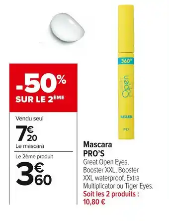 Carrefour Market Pro’s mascara offre