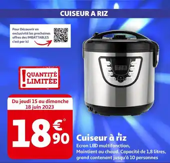 Auchan Cuiseur à riz offre