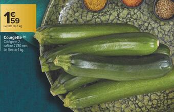 Carrefour Courgette offre