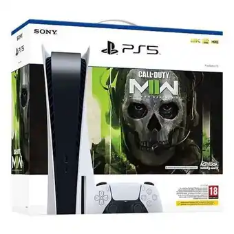 Pack ps5 + call of duty modern warfare ii en téléchargement
