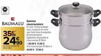 Carrefour Gamme couscoussiers offre
