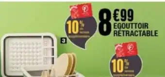 EGOUTTOIR RETRACTABLE