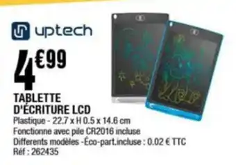 La Foir'Fouille TABLETTE D'ÉCRITURE LCD offre