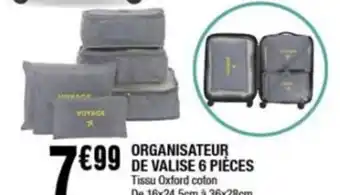 La Foir'Fouille Organisateur DE VALISE 6 PIÈCES offre