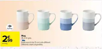 Carrefour Mug offre