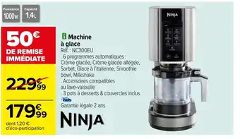 Carrefour i Machine à glace offre