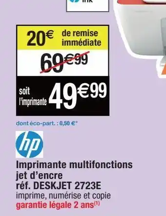 Cora x Carrefour Imprimante multifonction hp offre
