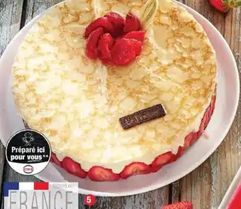 Cora x Carrefour Fraisier offre