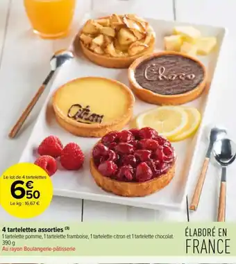4 tartelettes assorties (3)