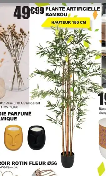 La Foir'Fouille PLANTE ARTIFICIELLE BAMBOU offre