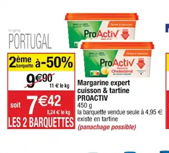 Margarine expert cuisson & tartine PROACTIV