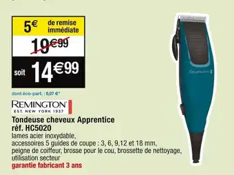 Cora x Carrefour Tondeuse cheveux Apprentice offre