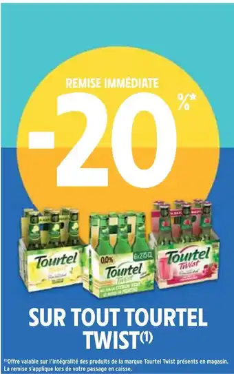 Intermarché Tourtel -20% remise immédiate sur tout tourtel twist offre