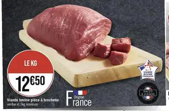 Casino Supermarchés Viande bovine pièce à brochette offre