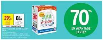 Intermarché Skip lessive liquide active clean (b) offre