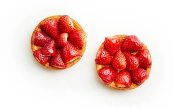 Match Tartelette fraises crème pâtissière offre