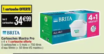 Cora x Carrefour Brita cartouches maxtra pro offre
