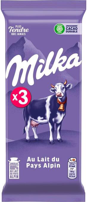 Match Milka tablette de chocolat offre