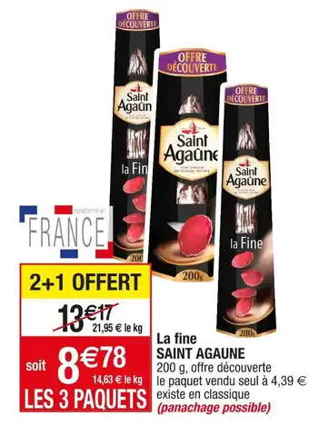 Saint agaune la fine