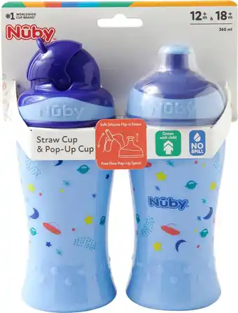 Ensemble gourde pop up + gobelet anti-goutte flip it