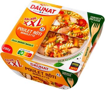 Match Daunat salade xxl offre