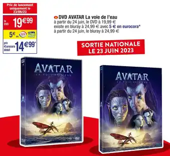 Dvd avatar la voie de lâeau