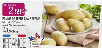 Match Pomme De Terre Chair Ferme offre